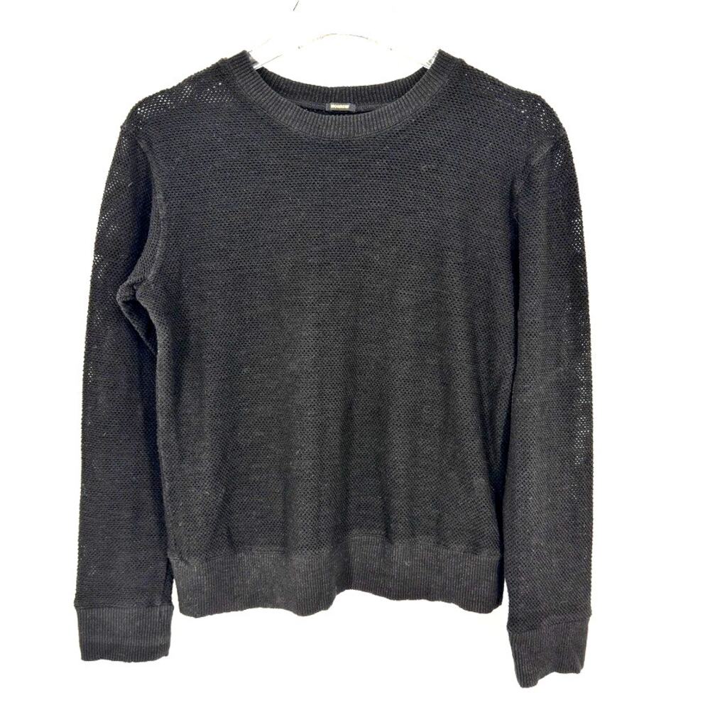 Monrow Sweater Black Small Knit